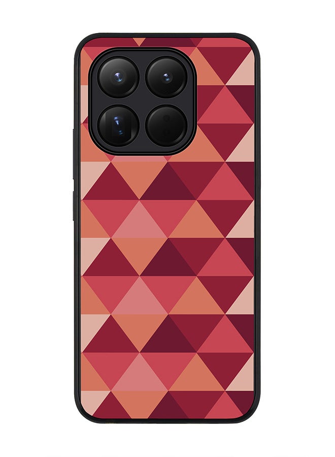 Stylizedd For Xiaomi 15T Case,Slim fit Camera Protection, Shockproof Thin Phone cover  - Topsy Turvy Triangles - Image 1
